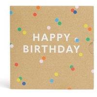 Kraft Spot Birthday Gift Card