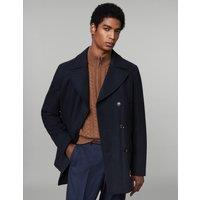 Pure Wool Peacoat