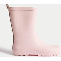 M&S Kids' Wellies (4 Small - 6 Large) Light Pink