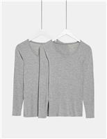 2pk Heatgen Thermal Long Sleeve Tops