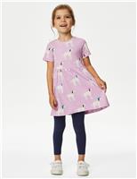 Pure Cotton Dalmatian Dress (2-8 Yrs)