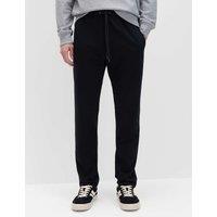 M&S 2 Pack Cotton Rich Straight Leg Joggers Black Mix