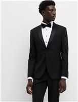 Skinny Fit Stretch Tuxedo Jacket