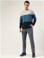 M&S Slim Fit Stretch Chinos Light Airforce