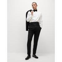 Slim Fit Stretch Tuxedo Trousers