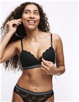 Cleo Lace Non Wired Push Up Bra A-E