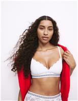 Cleo Lace Non Wired Plunge Bra (A-E)