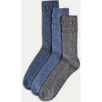 3pk Gentle Grip Cool & Fresh Socks