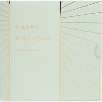 M&S Mint Happy Birthday Gift Card