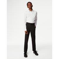 M&S 2 Pack Boys' Super Skinny Leg School Trousers (2-18 Yrs) Black