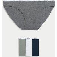 4pk Cotton Rich Bikini Knickers