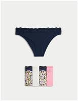 5pk Assorted Brazilian Knickers