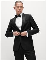 Slim Fit Shawl Collar Stretch Tuxedo Jacket