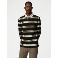 Pure Cotton Striped Rugby Shirt