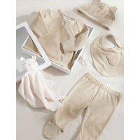 5pc Cotton Rich Velour Gift Set (0-6 Mths)