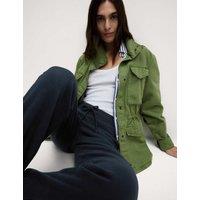 Cotton Rich Drawstring Cuffed Joggers