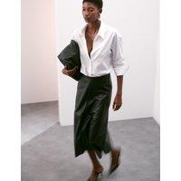 Pure Cotton Collared Relaxed Shirt