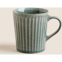 Ribbed Reactive Glaze Mug