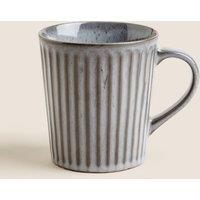 Ribbed Reactive Glaze Mug
