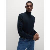 Cashmilon High Neck Half Zip Jumper