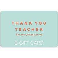 M&S Thank You Teacher E-Gift Card