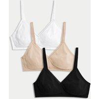 3pk Non Wired Full Cup Bras