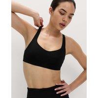 Goodmove Flexifit Medium Support Sports Bra A-E Black