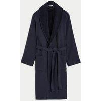 Pure Cotton Waffle Dressing Gown