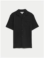 Autograph Cotton Modal Pyjama Top Black