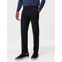 Buy Textured Stretch Trousers