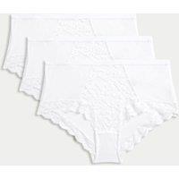 3pk Lace High Rise Short