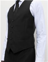 M&S Ultimate Waistcoat With Stretch Dark Indigo
