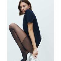 M&S 5pk 10 Denier Energising Matt Tights Navy