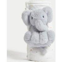 Born In 2024 Soft Toy & Blanket Gift Set