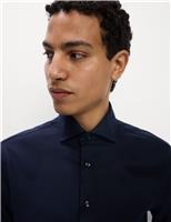 Regular Fit Luxury Cotton Double Cuff Twill Shirt