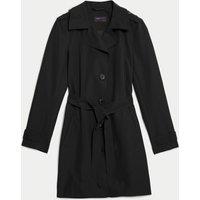 Belted Single Breasted Trench Coat