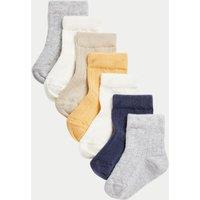 7pk Cotton Rich Baby Socks