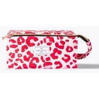 Makeup Box Bag In Pink Leopard