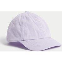 Kids Pure Cotton Plain Baseball Cap (1-13 Yrs)