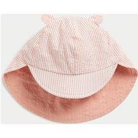 Pure Cotton Reversible Sun Hat (0-1 Yrs)