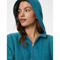 Brushed Back Borg Hoodie