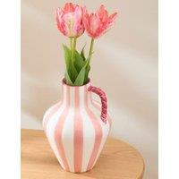 Striped Jug Vase