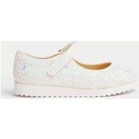 Kids Freshfeet Glitter Ballet Pumps (4 Small - 2 Large)