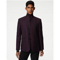 Textured Jacquard Nehru Jacket