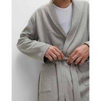Pure Cotton Waffle Lightweight Dressing Gown