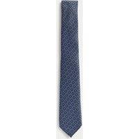 Slim Floral Italian Pure Silk Tie