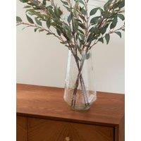 Etched Glass Vase