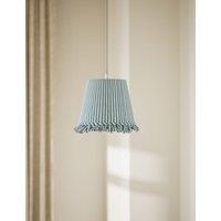Watercolour Stripe Ruffle Edge Lamp Shade