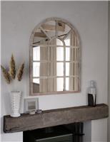 Manhattan Wooden Arch Wall Mirror