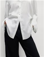 Satin Collared Shirt